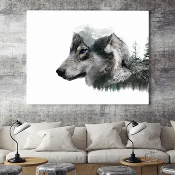 Abstract Wolf Animals Canvas Painting Forest Landscape Wall Art Picture For Living Room Nordic Home Decoration Posters And Print
Abstract Wolf Animals Canvas Painting Forest Landscape Wall Art Picture For Living Room Nordic Home Decoration Posters And Print