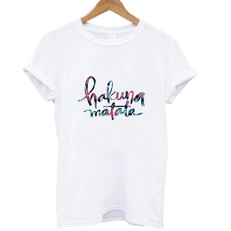 HAKUNA MATATA Ullzang Lion King Simba Woman's Fashion Shirt Short Sleeve Casual O-neck T-shirt Tee
HAKUNA MATATA Ullzang Lion King Simba Woman's Fashion Shirt Short Sleeve Casual O-neck T-shirt Tee