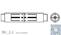 592583-1 In-Line Junction Modules TERM JCT,SINGLE SPLICE,SZ(Mr_Li)
