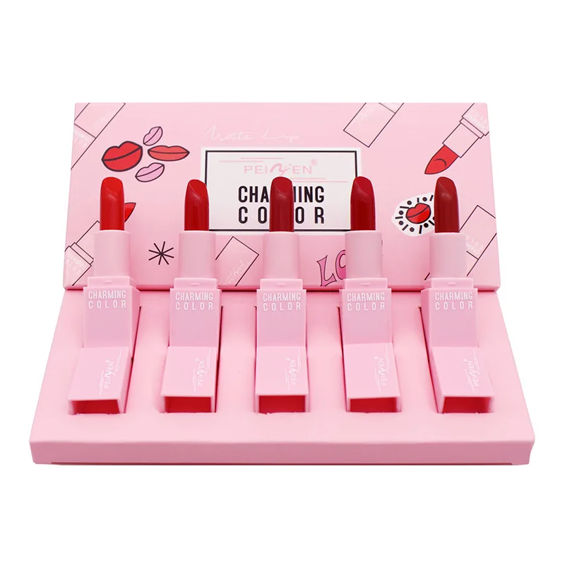 5pcs/Set mist gloss makeup Waterproof Nutritious Velvet Long Lasting Red Tint Nude batom Lipstick
5pcs/Set mist gloss makeup Waterproof Nutritious Velvet Long Lasting Red Tint Nude batom Lipstick