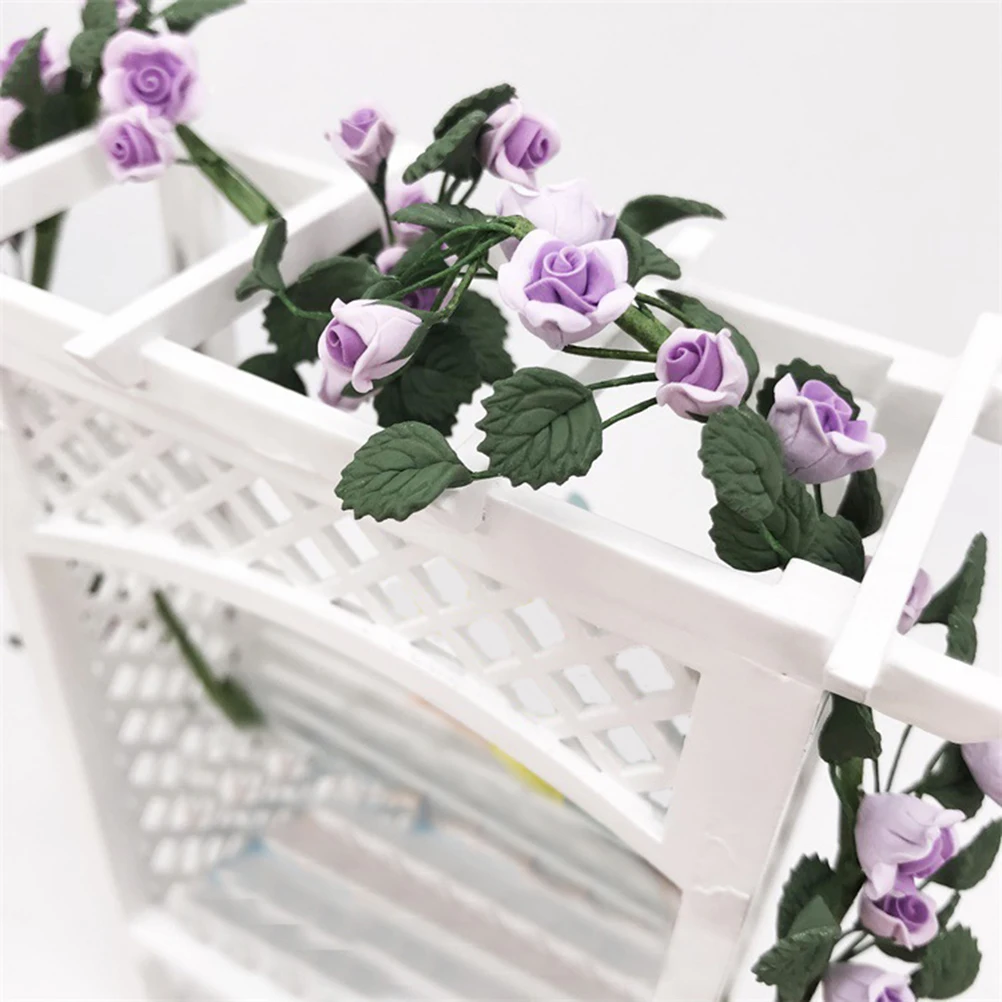 Artificial Rose Flower Ivy Vine Mini Doll House Garden Rose String Swing Hanging Garland Decoration Bouquet Plants Flower
Artificial Rose Flower Ivy Vine Mini Doll House Garden Rose String Swing Hanging Garland Decoration Bouquet Plants Flower