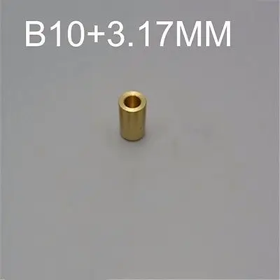 Copper B10 Mini Electric Motor Shaft Clamp Drill Chuck connection sleeve Connecting rods for 3.17mm motor shaft
Copper B10 Mini Electric Motor Shaft Clamp Drill Chuck connection sleeve Connecting rods for 3.17mm motor shaft