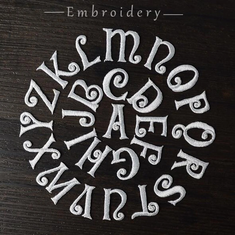 A-Z 1PC English Alphabet Letter Mixed Embroidered Iron On Patch For Clothing Badge Paste For Clothes Bag Pant shoes
A-Z 1PC English Alphabet Letter Mixed Embroidered Iron On Patch For Clothing Badge Paste For Clothes Bag Pant shoes