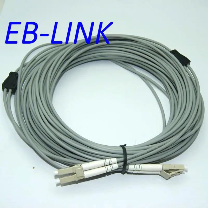 INDOOR ARMORED 25METERS LC-LC DUPLEX OM1 62.5/125 MULTIMODE FIBER OPTIC CABLE PATCH CORD JUMPER
INDOOR ARMORED 25METERS LC-LC DUPLEX OM1 62.5/125 MULTIMODE FIBER OPTIC CABLE PATCH CORD JUMPER