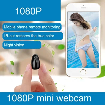 NEW 1080P HD Mini camera with night vision wireless WIFI 2.8 mm focal length camera Built-in battery support mobile phone remote
NEW 1080P HD Mini camera with night vision wireless WIFI 2.8 mm focal length camera Built-in battery support mobile phone remote