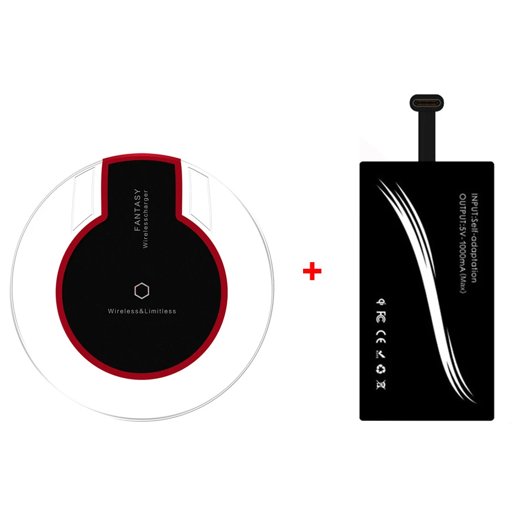 Universal Type-C Qi Wireless Charging Receiver+Pad For HUAWEI P20 Pro P10+ Honor 10 V9 8 Xiaomi Mi8 SE 6 5 Plus Oneplus 3 5T 6
Universal Type-C Qi Wireless Charging Receiver+Pad For HUAWEI P20 Pro P10+ Honor 10 V9 8 Xiaomi Mi8 SE 6 5 Plus Oneplus 3 5T 6