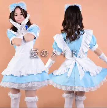 Anime Hentai Ouji to Warawanai Neko Alice Cosplay Dress Tsutsukakushi tsukiko Maid Cosplay Halloween Costumes for women girls
Anime Hentai Ouji to Warawanai Neko Alice Cosplay Dress Tsutsukakushi tsukiko Maid Cosplay Halloween Costumes for women girls