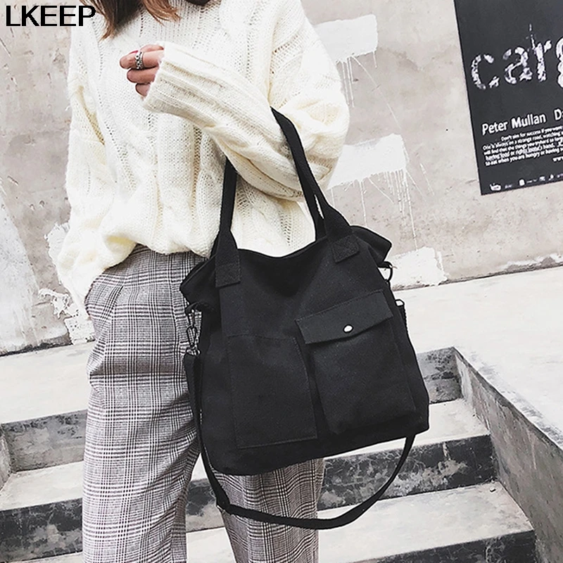 Casual crossbody bag Multi-pocket large capacity solid handbags Women Bag Literary Simple Messenger Bags
Casual crossbody bag Multi-pocket large capacity solid handbags Women Bag Literary Simple Messenger Bags