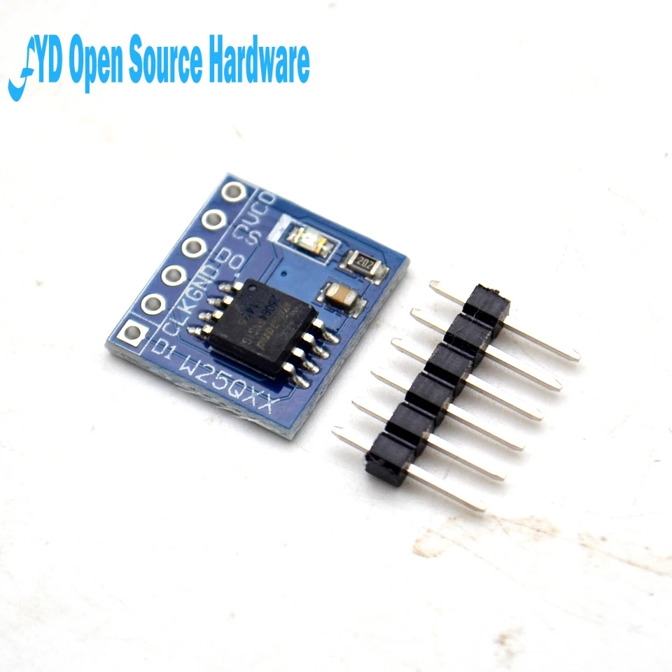 1pcs W25Q32 W25Q64 large capacity FLASH storage module SPI interface BV FV STM32 code
1pcs W25Q32 W25Q64 large capacity FLASH storage module SPI interface BV FV STM32 code