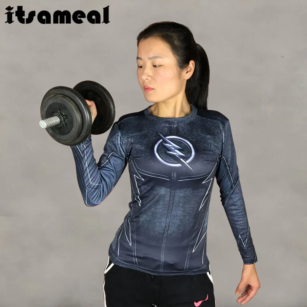 ZOOM 3D Printed T Shirt Women Compression Shirt Ladies Raglan Long Sleeve Flash Cosplay Costume Fitness Slim Tops Female Clothes
ZOOM 3D Printed T Shirt Women Compression Shirt Ladies Raglan Long Sleeve Flash Cosplay Costume Fitness Slim Tops Female Clothes