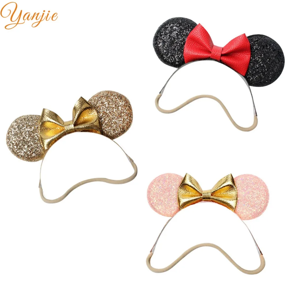 Chunky Glitter Minnie Mouse Ears Headbands For Girls Elastic Nylon Headband Kids Minnie Mouse Birthday Party Hair Accessories
Chunky Glitter Minnie Mouse Ears Headbands For Girls Elastic Nylon Headband Kids Minnie Mouse Birthday Party Hair Accessories