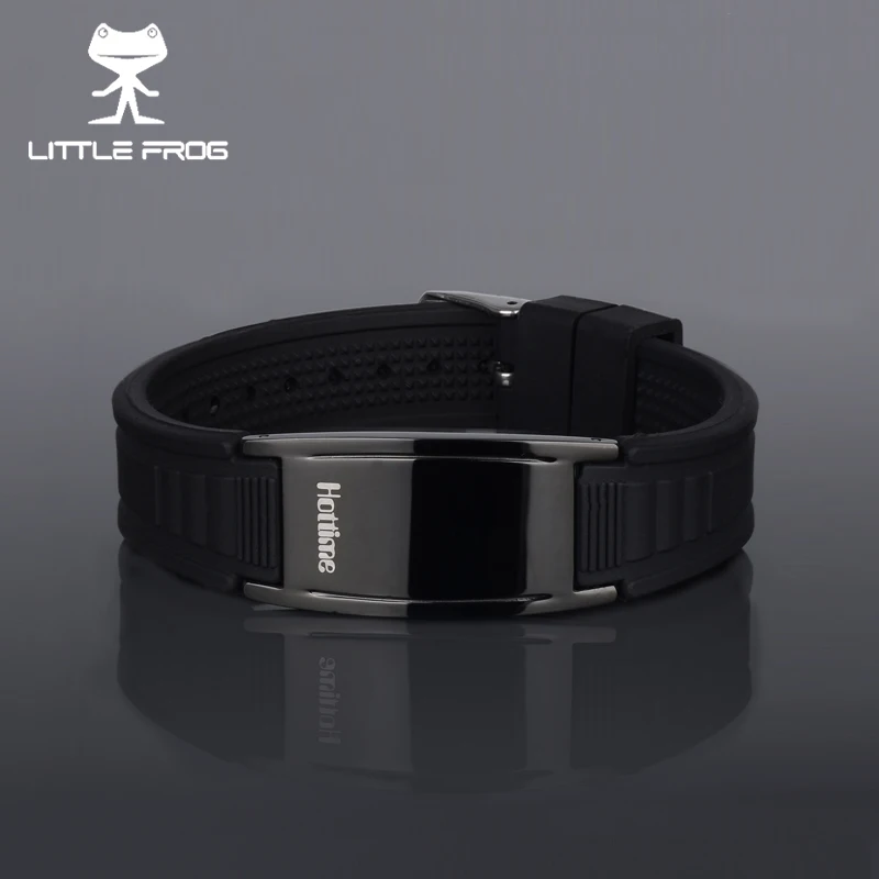 LITTLE FROG Power Energy Wristbands Balance Ion Magnetic Therapy Tourmaline Silicone Bracelets Keep Your Healthy 20018
LITTLE FROG Power Energy Wristbands Balance Ion Magnetic Therapy Tourmaline Silicone Bracelets Keep Your Healthy 20018