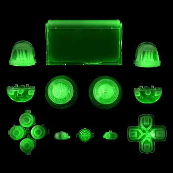 Fashion Full Set Glow in the Dark Buttons Cap Replacement Parts for Sony PS4 Controller
Fashion Full Set Glow in the Dark Buttons Cap Replacement Parts for Sony PS4 Controller