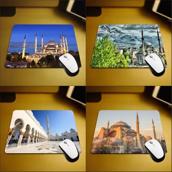 Mairuige High Quality Non-slip Wear Rubber Mousepad Table Mat Religious Monastery Muslim Mosque Style Pattern Pc Desk Mats
Mairuige High Quality Non-slip Wear Rubber Mousepad Table Mat Religious Monastery Muslim Mosque Style Pattern Pc Desk Mats