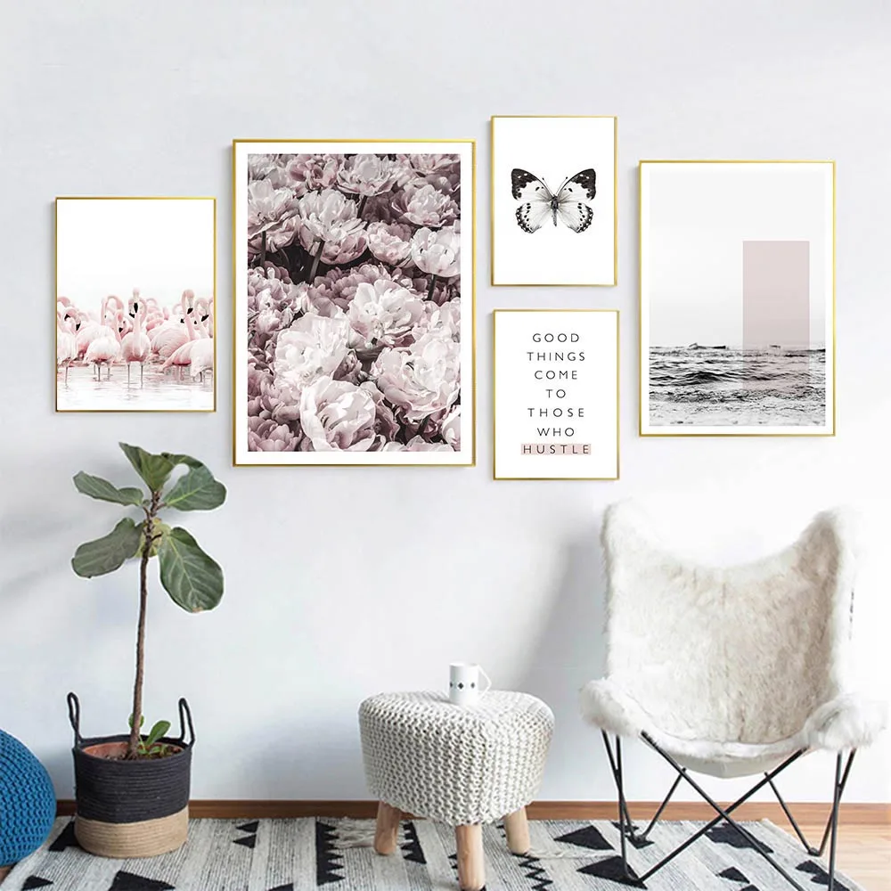 Scandinavian Style Flower Flamingo Sea Canvas Poster and Print Wall Art Painting Nordic Decoration Pictures Modern Home Decor
Scandinavian Style Flower Flamingo Sea Canvas Poster and Print Wall Art Painting Nordic Decoration Pictures Modern Home Decor