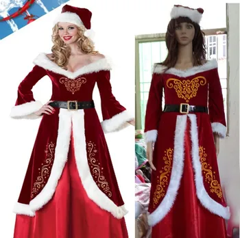free & drop shipping !! New Arrival Full sleeve Queen Sexy Christmas Costumes dress For Role Play Santa Claus Costume
free & drop shipping !! New Arrival Full sleeve Queen Sexy Christmas Costumes dress For Role Play Santa Claus Costume