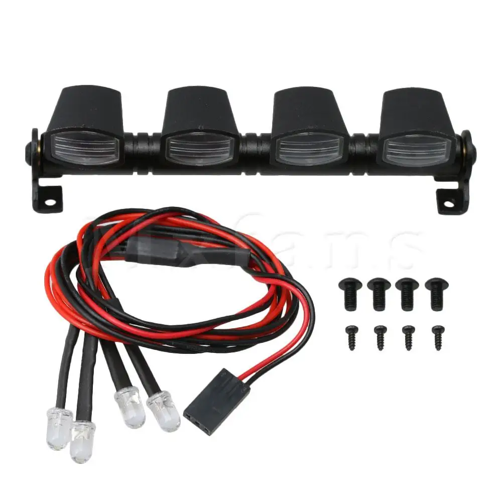 Mxfans Square Shape Black Axial Racing Light Bar Bucket Set FZ0031 White Light 5V for RC 1:10 Rock Crawler
Mxfans Square Shape Black Axial Racing Light Bar Bucket Set FZ0031 White Light 5V for RC 1:10 Rock Crawler