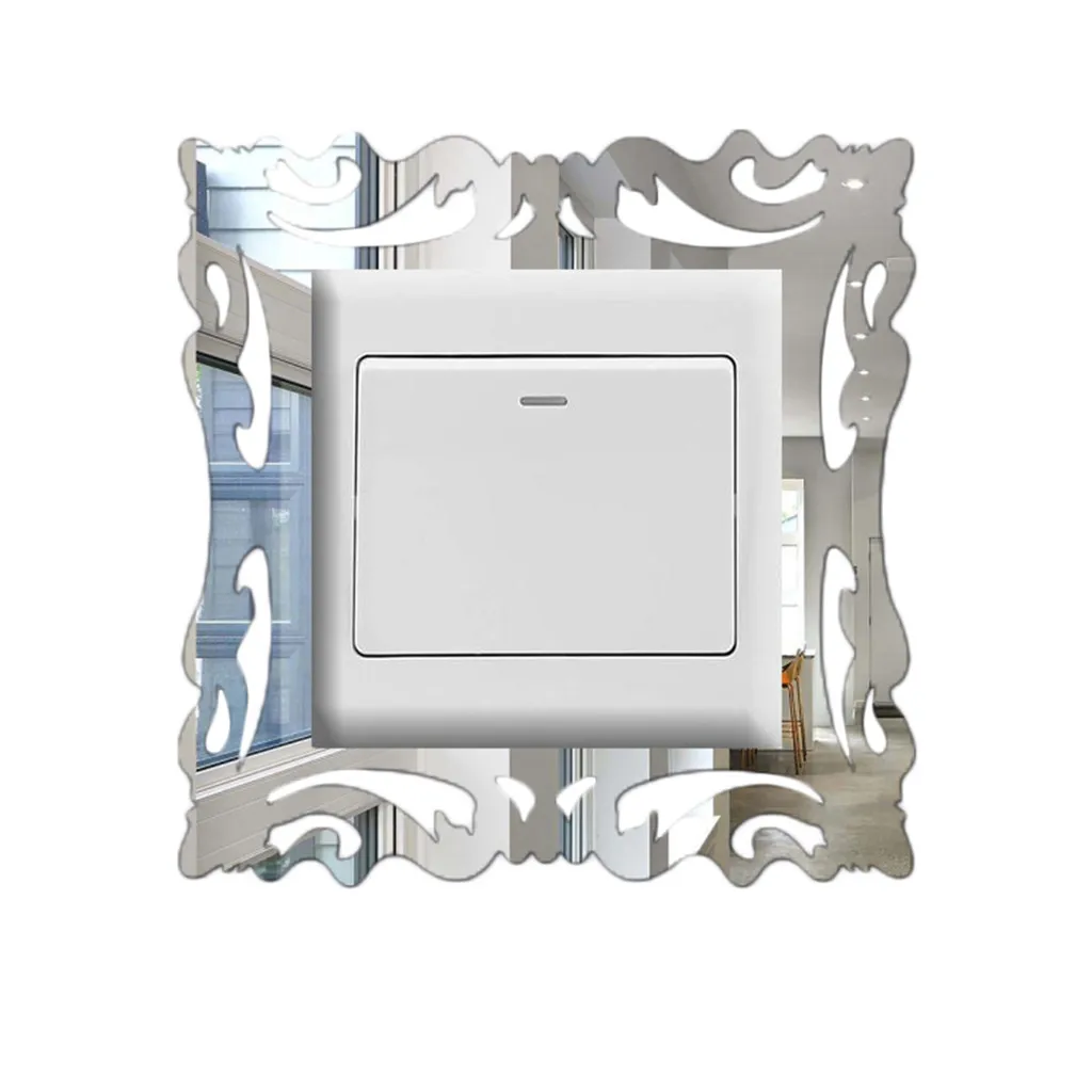 1PC light Switch Sticker Home Decor Wall Sticker Mirror Style Photo Frame For Shop Home Wall Decoration 15cm * 14.cm 2O81221
1PC light Switch Sticker Home Decor Wall Sticker Mirror Style Photo Frame For Shop Home Wall Decoration 15cm * 14.cm 2O81221