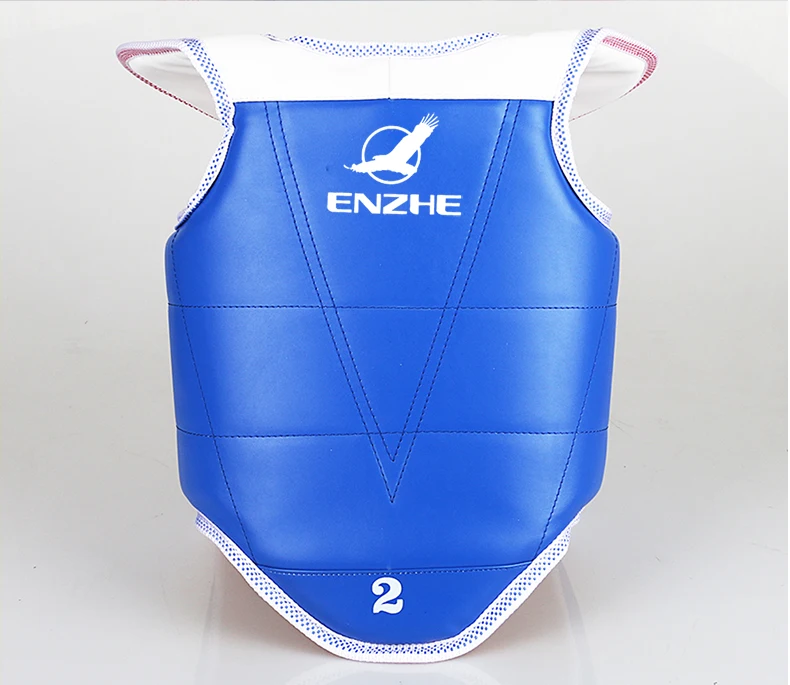 WTF approve Taekwondo chest guard kids adult red blue Karate Taekwondo protectors back supporters TKD armor Double-sided wear
WTF approve Taekwondo chest guard kids adult red blue Karate Taekwondo protectors back supporters TKD armor Double-sided wear