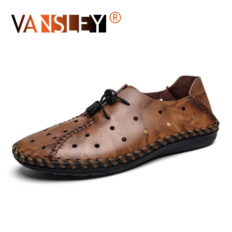 Summer Breathable Casual Shoes Men Cow Leather Sandals Outdoor Handmade Men Shoes Men Footwear Walking Flats Comfy Sandals 38-48
Summer Breathable Casual Shoes Men Cow Leather Sandals Outdoor Handmade Men Shoes Men Footwear Walking Flats Comfy Sandals 38-48