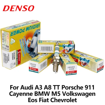DENSO Car Spark Plug For Audi Porsche Cayenne BMW Skoda Octavia Volkswagen Eos Fiat Jetta Golf SPARK IXU22 Iridium
DENSO Car Spark Plug For Audi Porsche Cayenne BMW Skoda Octavia Volkswagen Eos Fiat Jetta Golf SPARK IXU22 Iridium