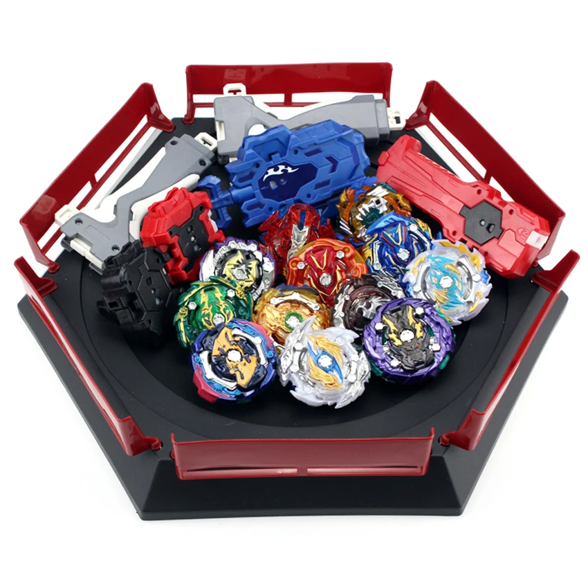 

TAKARA TOMY Combination Beyblade Burst Set Toys Beyblades Arena Bayblade Metal Fusion 4D with Launcher Spinning Top Toys