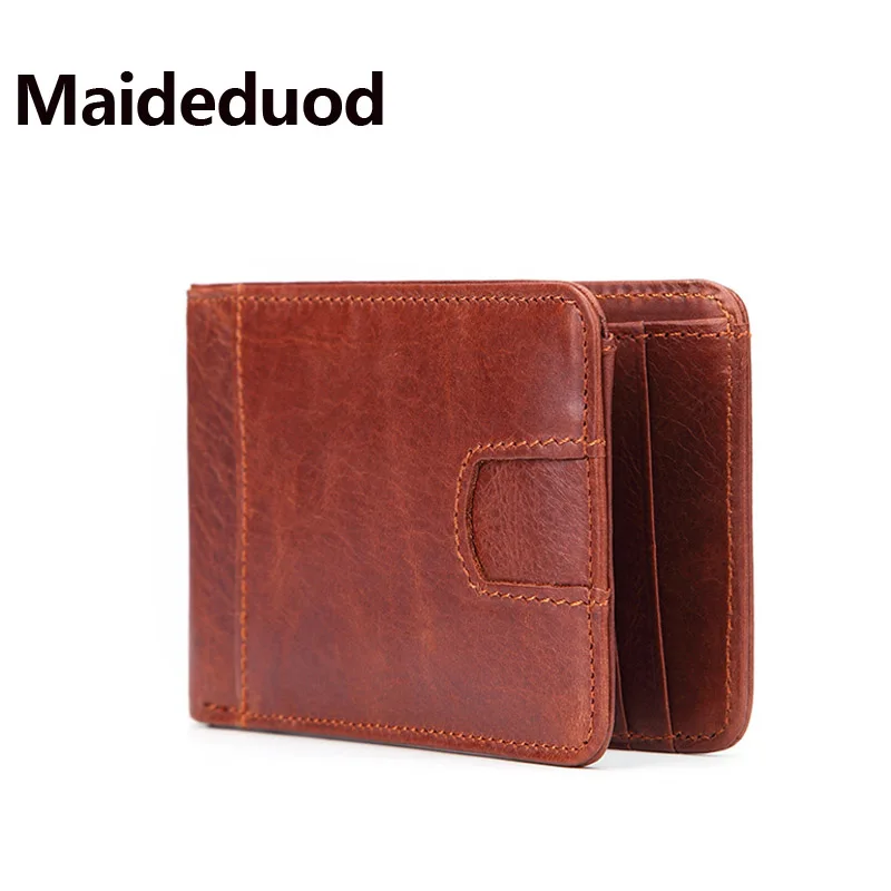 Maideduod 100% Genuine Leather Wallet Men New Brand Purses for men Red Brown Yellow Brown Bifold Wallet RFID Blocking Wallets
Maideduod 100% Genuine Leather Wallet Men New Brand Purses for men Red Brown Yellow Brown Bifold Wallet RFID Blocking Wallets