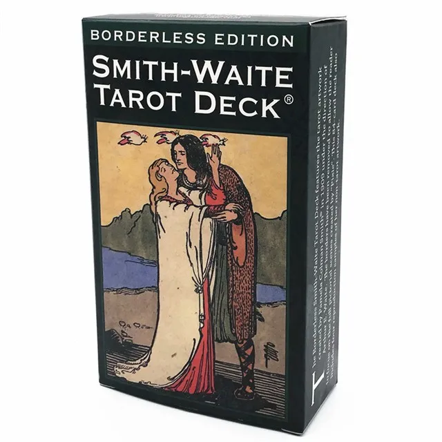 Full English Borderless Smith Tarot Cards Smith Tarot Deck Board Game Family Playing Cards Gift000
Full English Borderless Smith Tarot Cards Smith Tarot Deck Board Game Family Playing Cards Gift000