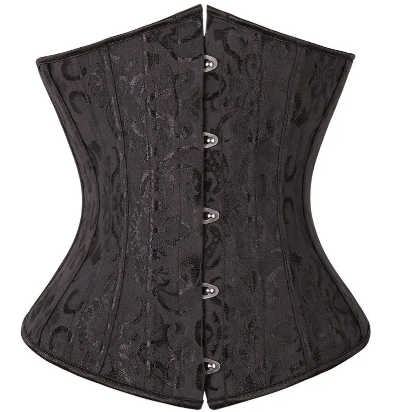 Woman Waist Cincher Corselet Body Shaper Waist Control underbust Corsets & Bustiers Satin Steel Bones Corset
Woman Waist Cincher Corselet Body Shaper Waist Control underbust Corsets & Bustiers Satin Steel Bones Corset