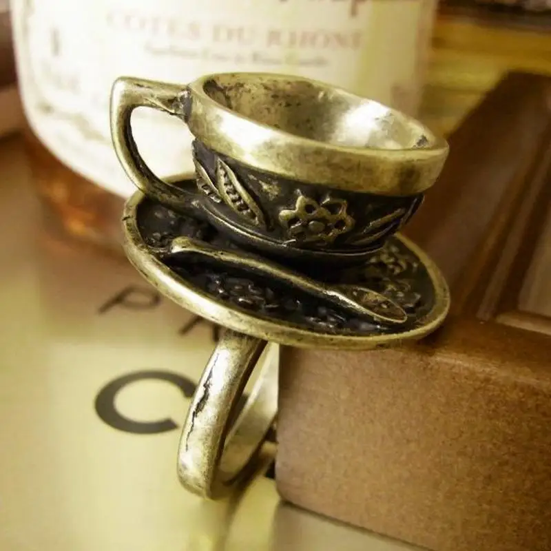 Fashion Coffee Cup European Designs Retro Artificial Bronze Metal Rings Coffee Cup European Designs Retro Women Coffee Cup Rings
Fashion Coffee Cup European Designs Retro Artificial Bronze Metal Rings Coffee Cup European Designs Retro Women Coffee Cup Rings