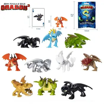Genuine How To Train Your Dragon 3 PVC Figure Toys Hiccup Toothless Skull Gronckle Deadly Nadder Night Fury Dragon Figure toy
Genuine How To Train Your Dragon 3 PVC Figure Toys Hiccup Toothless Skull Gronckle Deadly Nadder Night Fury Dragon Figure toy