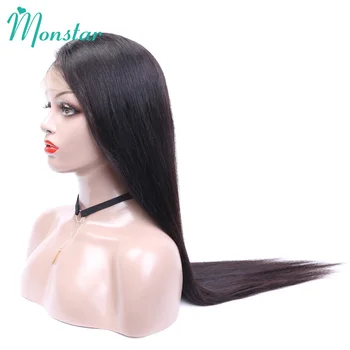 Monstar 150 Density 360 Lace Frontal Wig Straight Hair Wig With Baby Hair Brazilian Lace Front Human Wig Remy Hair Free Shipping
Monstar 150 Density 360 Lace Frontal Wig Straight Hair Wig With Baby Hair Brazilian Lace Front Human Wig Remy Hair Free Shipping