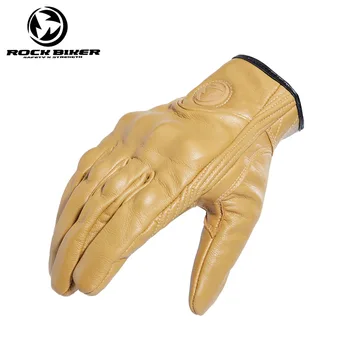 Pursuit Leather Motorcycle gloves Luva Motoqueiro Guantes Moto Motocicleta Luvas de moto Retro Motocross glove Protective Gear
Pursuit Leather Motorcycle gloves Luva Motoqueiro Guantes Moto Motocicleta Luvas de moto Retro Motocross glove Protective Gear