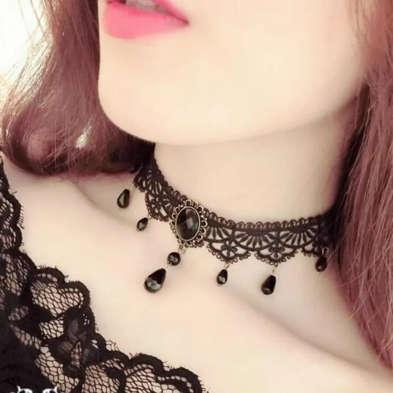 Fashion Black Velvet Choker Necklace for Women Statement Chocker Necklaces Pendants Bijoux Femme Collier Jewelry Collares Mujer
Fashion Black Velvet Choker Necklace for Women Statement Chocker Necklaces Pendants Bijoux Femme Collier Jewelry Collares Mujer