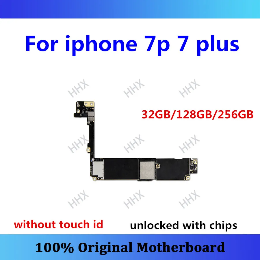 Unlocked for iphone 7p mother board 7 plus logic board no icloud without touch ID with chip 32GB/128GB/256GB IOS tested card/fee
Unlocked for iphone 7p mother board 7 plus logic board no icloud without touch ID with chip 32GB/128GB/256GB IOS tested card/fee