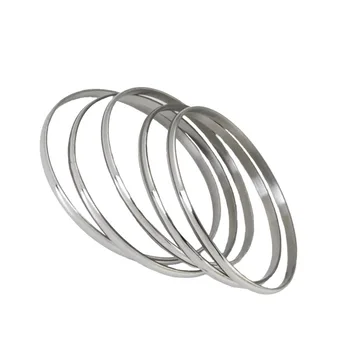 20pcs Wholesale Womens Girl Round Bangles Silver Stainless Steel Flat Wire Bracelet No Fade or Tarnish 4mm68mm
20pcs Wholesale Womens Girl Round Bangles Silver Stainless Steel Flat Wire Bracelet No Fade or Tarnish 4mm68mm
