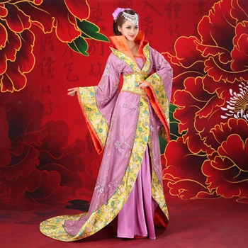 New Gorgeous Purple Chinese Ancient Infanta Peri Sequined Big Tail Dramaturgic Dress Princess Dress Cosplay One Size 081512
New Gorgeous Purple Chinese Ancient Infanta Peri Sequined Big Tail Dramaturgic Dress Princess Dress Cosplay One Size 081512