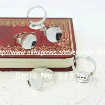 Sweet Bell 100pcs Color Adjustable Ring Blanks Jewelry Findings 10mm Cabochon Settings Rings 8A1267
Sweet Bell 100pcs Color Adjustable Ring Blanks Jewelry Findings 10mm Cabochon Settings Rings 8A1267