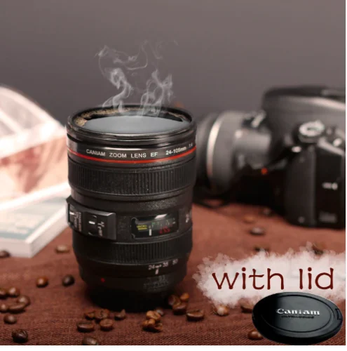 New Caniam SLR Camera Lens 24-105mm 1:1 Scale Plastic Coffee Tea MUG 400ML Creative Cups And Mugs With Lid M102 MUG-09
New Caniam SLR Camera Lens 24-105mm 1:1 Scale Plastic Coffee Tea MUG 400ML Creative Cups And Mugs With Lid M102 MUG-09