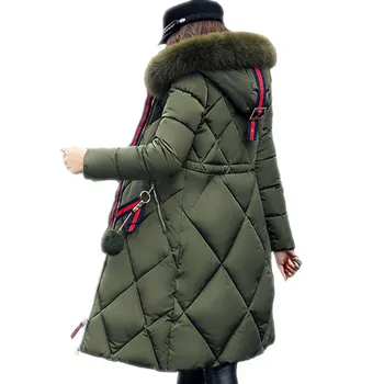 MSFILIA 2017 New Winter Jacket Women X-long Thicker Big Collar Warm Overcoat Fashion Parkas Female Hooded Cotton-Padded Coat
MSFILIA 2017 New Winter Jacket Women X-long Thicker Big Collar Warm Overcoat Fashion Parkas Female Hooded Cotton-Padded Coat