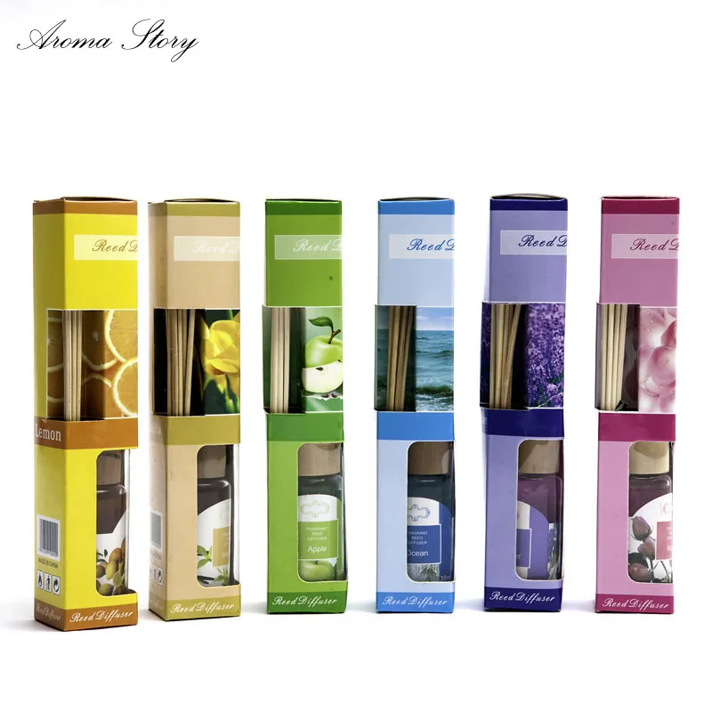 1pcs Multiple Smell Incenso Smoke-free Aroma Oil Rattan Reed Sticks Diffuser Indoor Bathroom Home Fragrance Oil 6 Scents
1pcs Multiple Smell Incenso Smoke-free Aroma Oil Rattan Reed Sticks Diffuser Indoor Bathroom Home Fragrance Oil 6 Scents