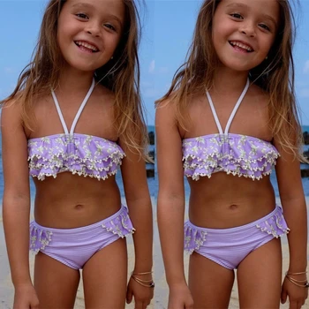 2017 Baby Girls Summer Floral Purple Swimwear Kids Child Swimsuit Bikini Set Swimsuit Beachwear Biquni Split Two-pieces Swimwear
2017 Baby Girls Summer Floral Purple Swimwear Kids Child Swimsuit Bikini Set Swimsuit Beachwear Biquni Split Two-pieces Swimwear