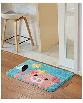 Super-Fiber Cartoon Mat Piglet kids Bedroom Toilet Blanket Bathroom Inlet Water Absorption Anti-skid Foot-stepping Carpet Mat
Super-Fiber Cartoon Mat Piglet kids Bedroom Toilet Blanket Bathroom Inlet Water Absorption Anti-skid Foot-stepping Carpet Mat