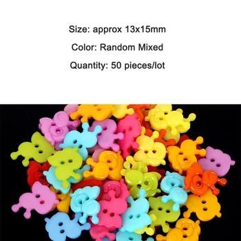 50pcs 13x15mm Random Mixed Animal Snail Plastic Buttons For Clothes Sewing Decorative Needlework Scrapbooking DIY Accessories
50pcs 13x15mm Random Mixed Animal Snail Plastic Buttons For Clothes Sewing Decorative Needlework Scrapbooking DIY Accessories
