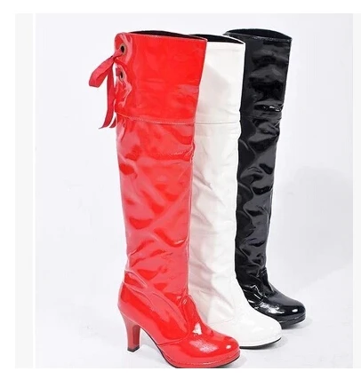 Cosplay Boots Gift drop shipping Dance Boot new 2016 spring autumn 6.5cm high heel Euro 39 US Size 9 women motorcycle boots
Cosplay Boots Gift drop shipping Dance Boot new 2016 spring autumn 6.5cm high heel Euro 39 US Size 9 women motorcycle boots