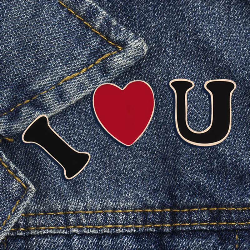 3 pcs/set love brooches for women men Enamel needle cap bag jackets shirt lapel badge creative jewelry pin Valentine's Day gift
3 pcs/set love brooches for women men Enamel needle cap bag jackets shirt lapel badge creative jewelry pin Valentine's Day gift
