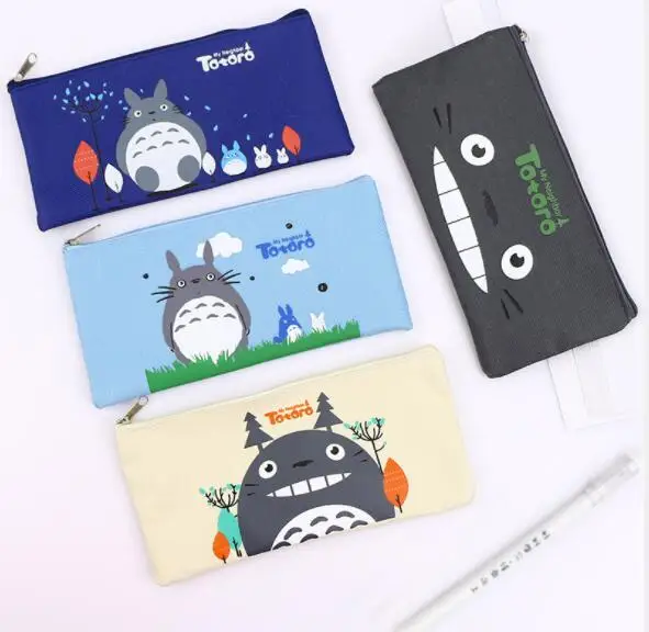 Cartoon totoro pencil case Oxford cloth Hayao Miyazaki note bag Cute rectangular pencil bag 19*9cm
Cartoon totoro pencil case Oxford cloth Hayao Miyazaki note bag Cute rectangular pencil bag 19*9cm
