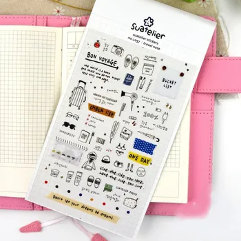 clear PET travel note little things stickers case glasses camera shose shape scrapbooking planner sticker 
clear PET travel note little things stickers case glasses camera shose shape scrapbooking planner sticker