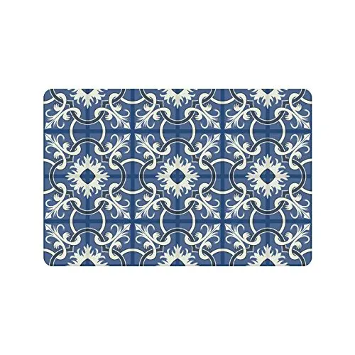 Moroccan Tiles Pattern Non-Slip Indoor And Outdoor Door Mat Rug Home Decor, Entrance Rug Floor Mats Rubber Backing
Moroccan Tiles Pattern Non-Slip Indoor And Outdoor Door Mat Rug Home Decor, Entrance Rug Floor Mats Rubber Backing
