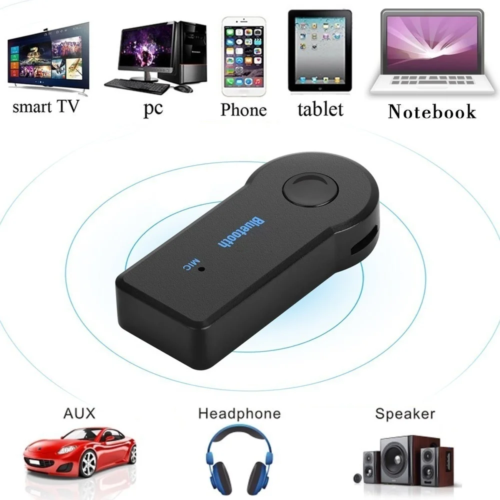 Portable 3.5mm Wireless Receiver Bluetooth 4.1 Car Kit Speaker Receiver Bluetooth Auxiliary AUX Receiver Stereo Output Music
Portable 3.5mm Wireless Receiver Bluetooth 4.1 Car Kit Speaker Receiver Bluetooth Auxiliary AUX Receiver Stereo Output Music